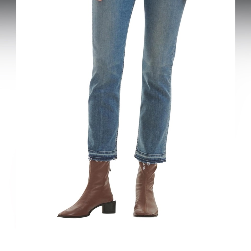 Jen7 Stylish Blue Cropped Women's Jeans